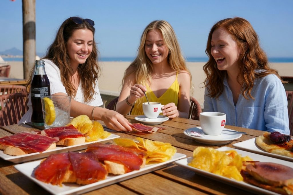desayuno chicas